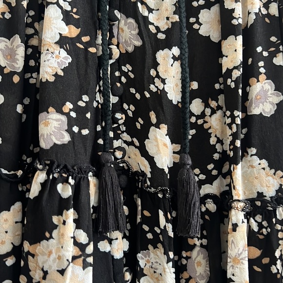 • MOVING LAST CHANCE 7/31/2024 • Spell & gypsy gypsy dancer gown xs caviar - Picture 3 of 16